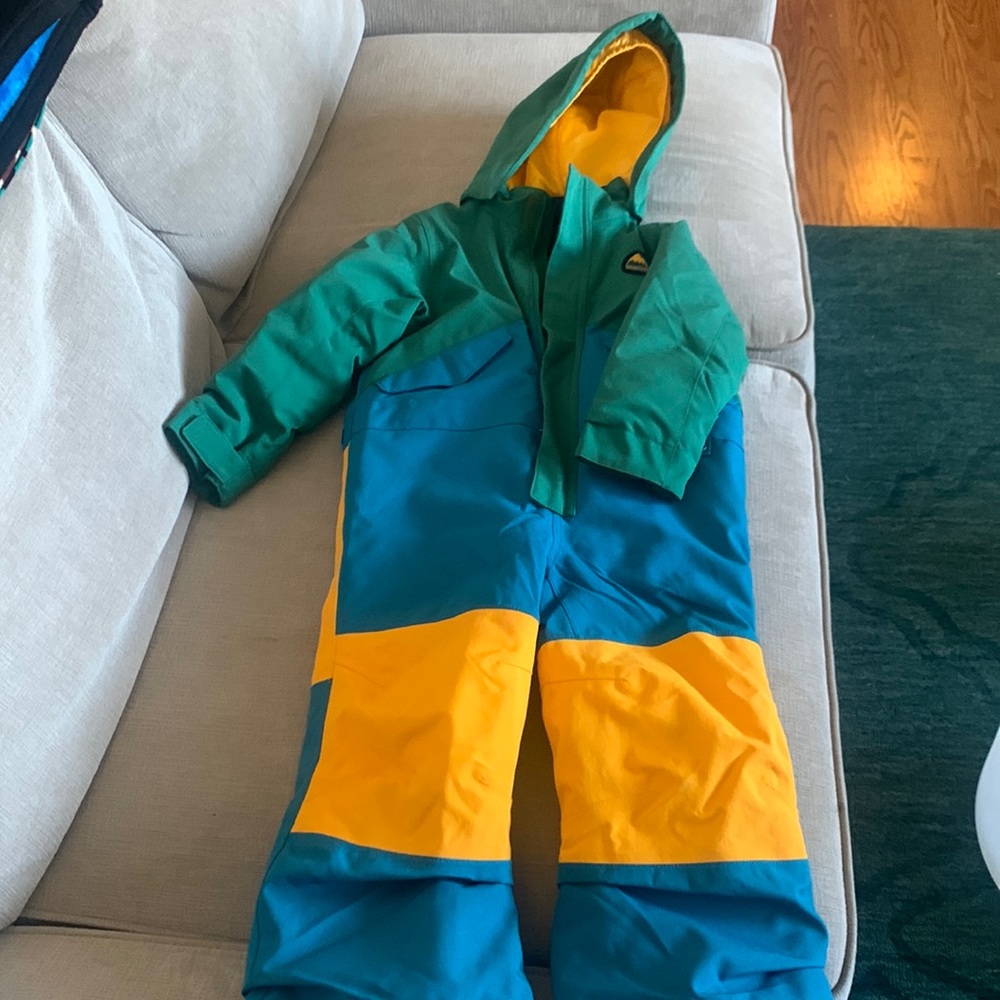 Burton 4T one piece snow suit.